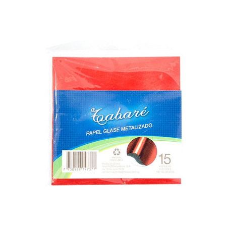 PAPEL GLASE METALIZADO 12H 75G. DISMA