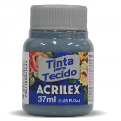 PINTURA ACRILEX TELA 4140-574 37ML.GRIS